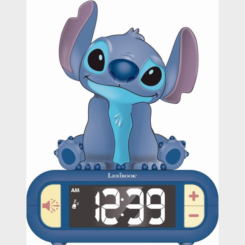 Stitch - Vkkeur Med Lys Til Brn - Digital - Lexibook