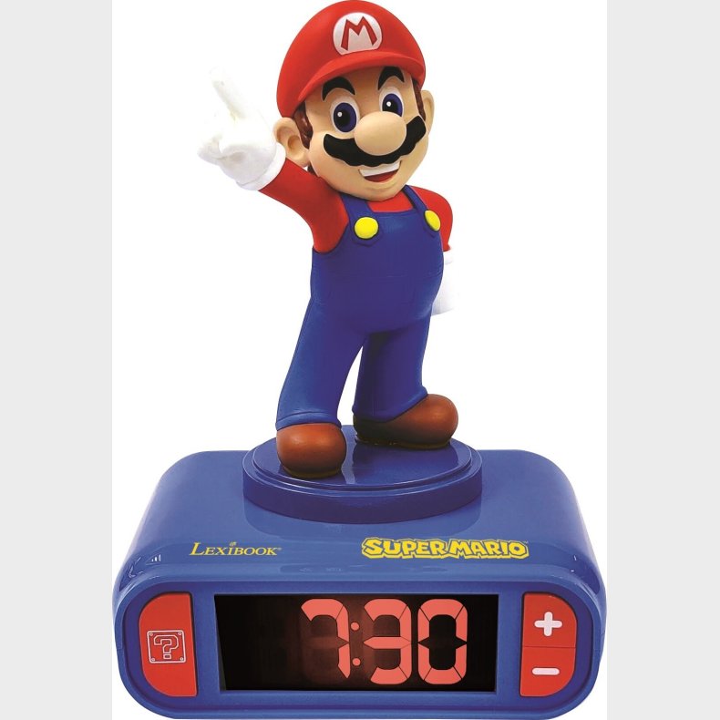 V�kkeur Til B�rn Med Super Mario Tema - Lexibook