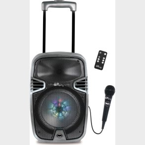 Lexibook - Trolley Karaoke Bluetooth Hjtaler Med Mikrofon Og Lys
