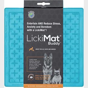 Lickimat - Slikkemtte - Buddy Light Blue 20x20cm