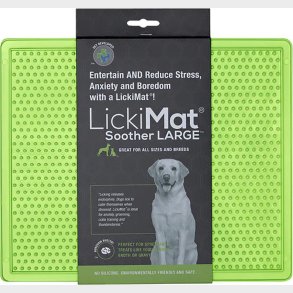 Lickimat - Slikkemtte - Soother Xl Green 30,5x25,5cm