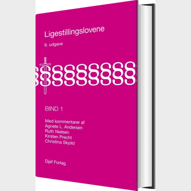Ligestillingslovene Bind 1 - Ruth Nielsen - Bog