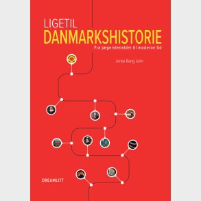 Ligetil Danmarkshistorie - Jonas Bang Julin - Bog