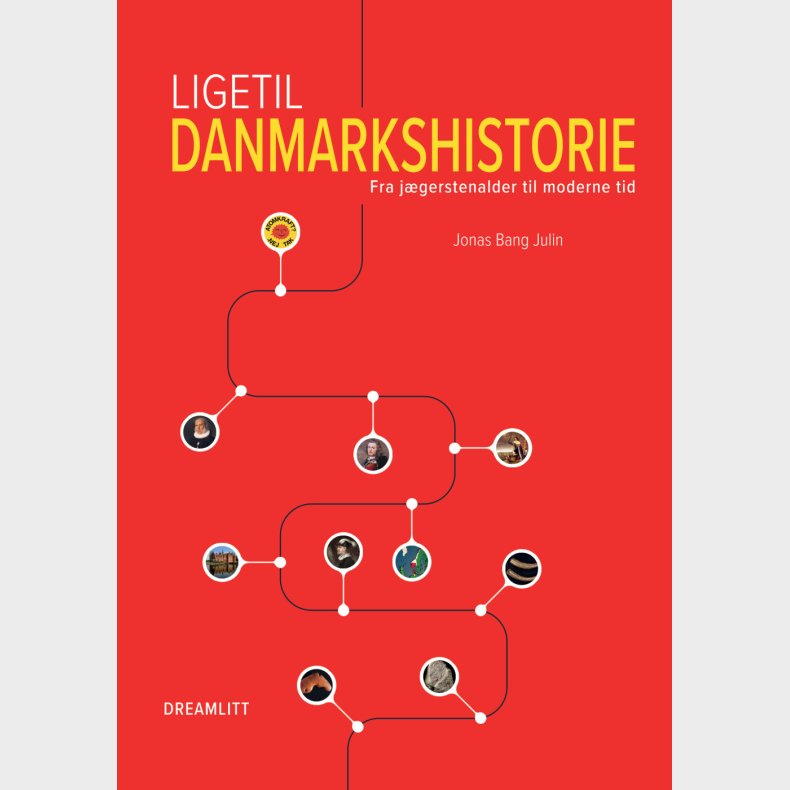 Ligetil Danmarkshistorie - Jonas Bang Julin - Bog