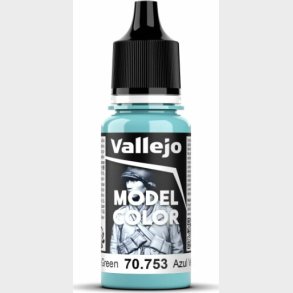 Vallejo - Model Color - Light Blue Green Mat - 18 Ml - 70753