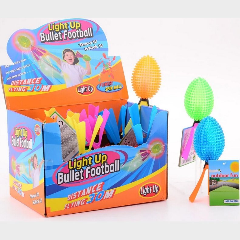 Light Up Bullet Football