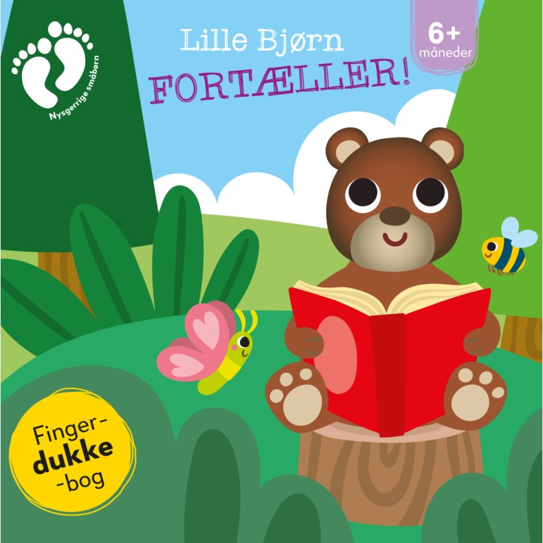 Lille Bj�rn Fort�ller! - Med Fingerdukke - Bog