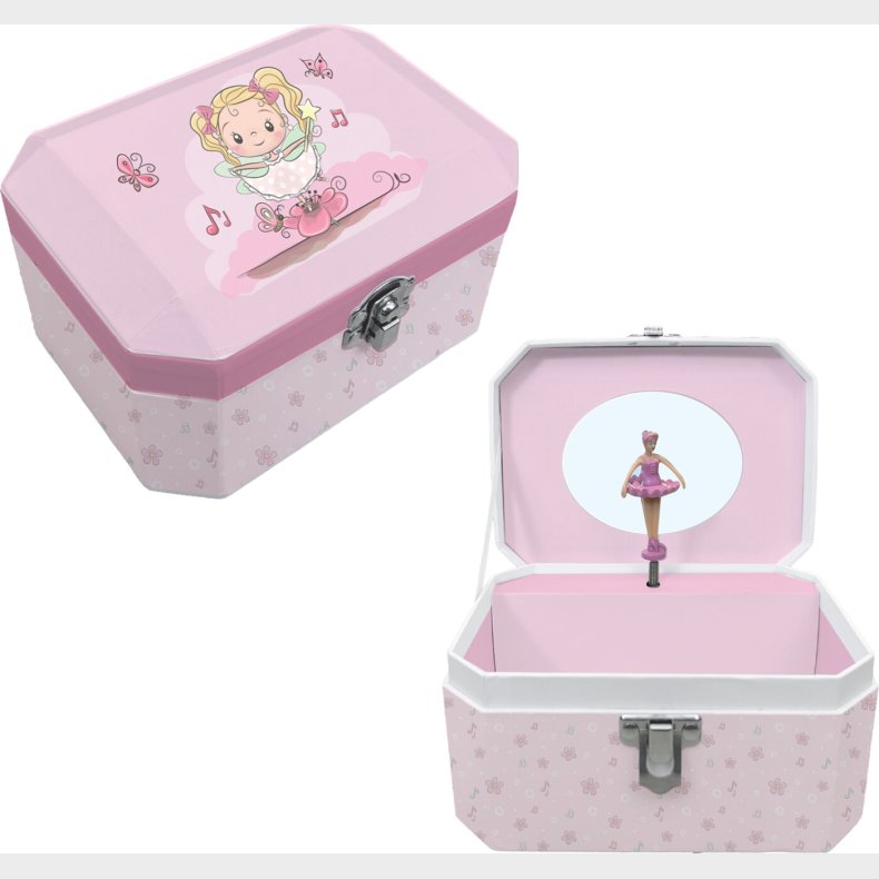 Smykkeskrin Til Brn - Lillie & Ellie - Med Musik Og Ballerina