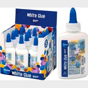 Lim - Hvid Pva Lim Til Papir Med M 80 G - Centrum