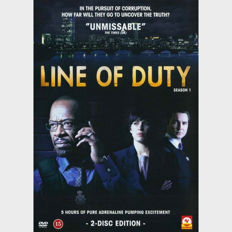 Line Of Duty - Sson 1 - DVD - Tv-serie