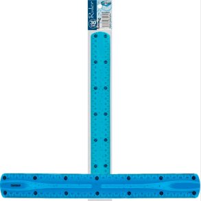 Lineal 30 Cm - Assorterede Neonfarver Flexi - Centrum
