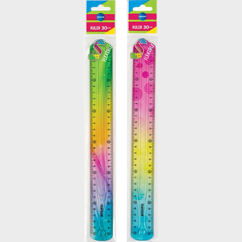 Lineal Flexi Deco 30 Cm