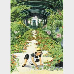 Plakat Til Brn - Linnea I Malerens Have - 50x70 Cm