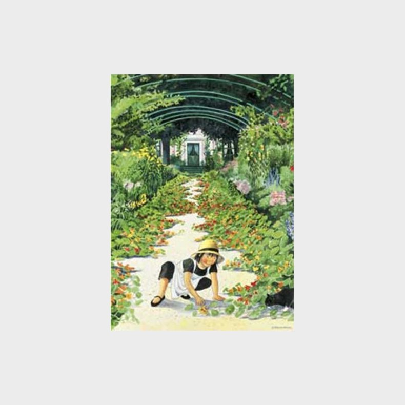 Plakat Til Brn - Linnea I Malerens Have - 50x70 Cm