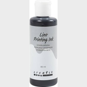 Linoleumssvrte - Sort - 85 Ml