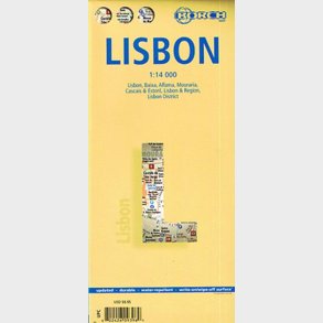 Lisbon - Borch Maps - English book