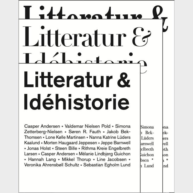 Litteratur Og Id�historie - Casper Andersen - Bog