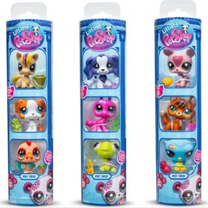Littlest Pet Shop - Pet Trio In Tube S3