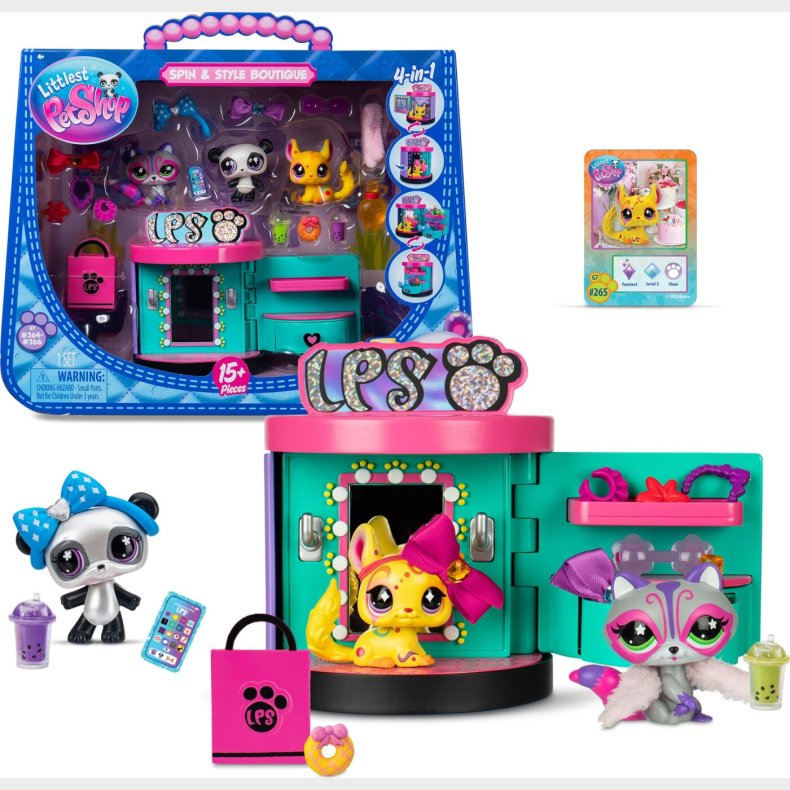 Littlest Pet Shop - Spin And Style Boutique