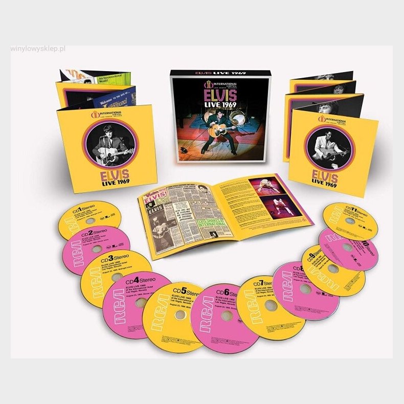 Elvis Presley - Live 1969 - Boksst - CD
