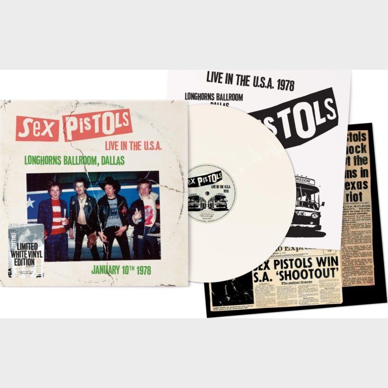 Sex Pistols - Live In The Usa 1978 - Dallas - Vinyl Lp