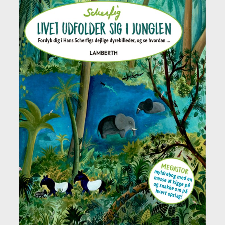 Livet Udfolder Sig I Junglen - Hans Scherfig - Bog