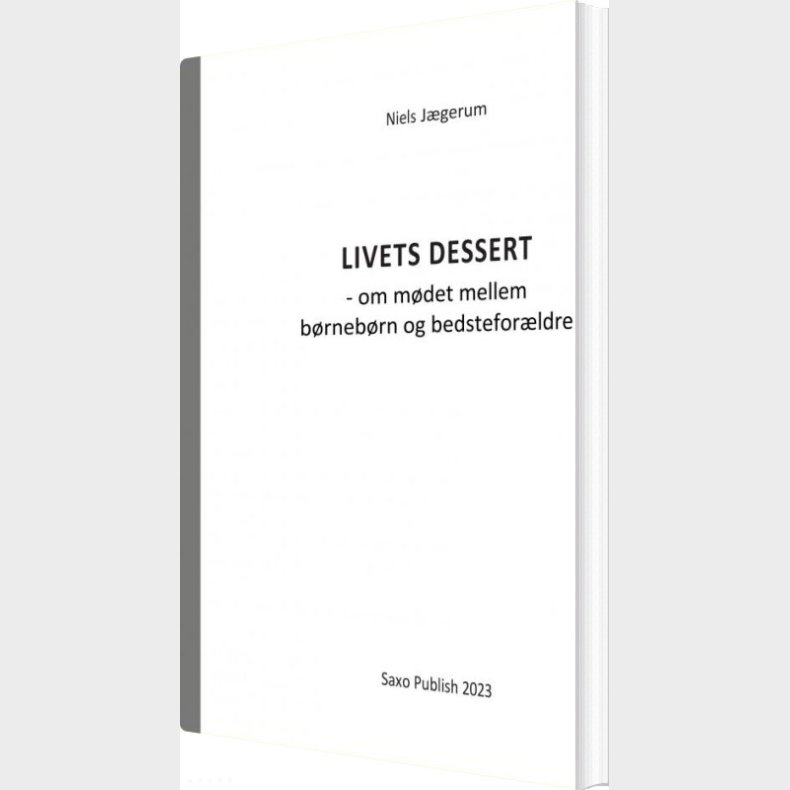 Livets Dessert - Niels J�gerum - Bog