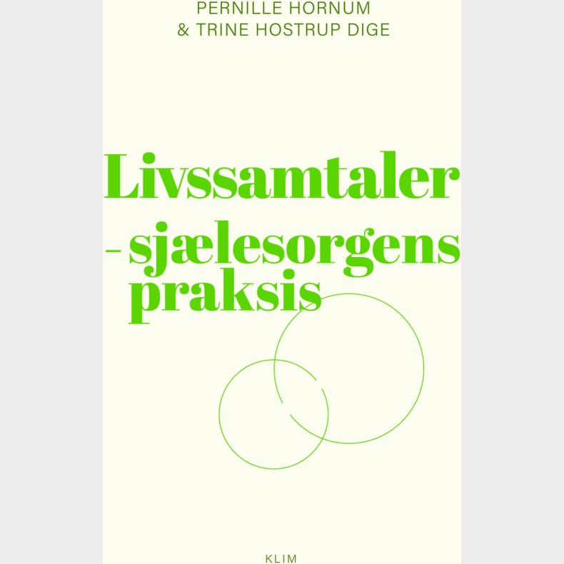 Livssamtaler - Pernille Hornum - Bog