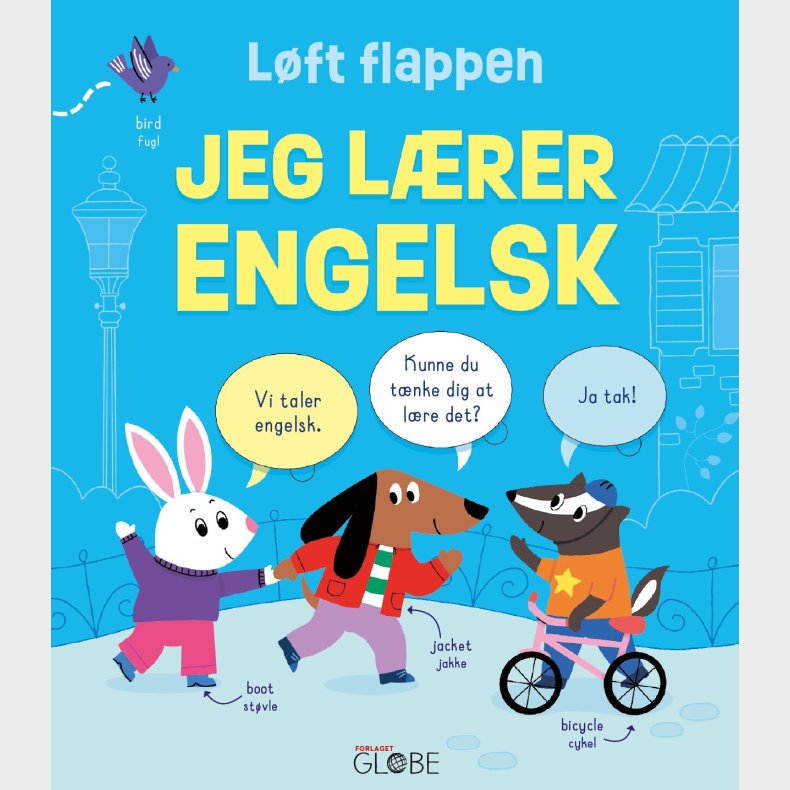 L�ft Flappen - Jeg L�rer Engelsk - Bog