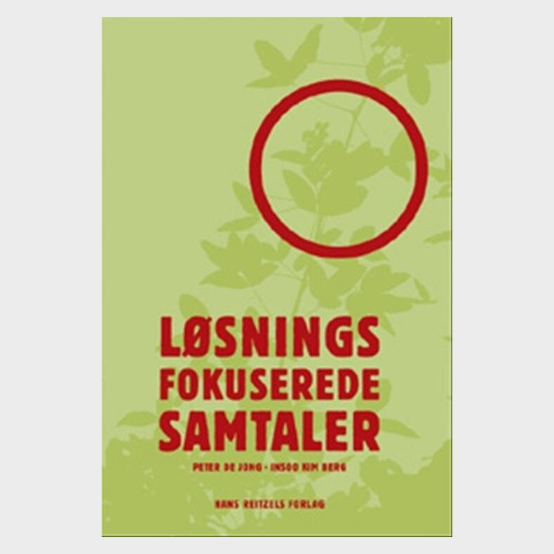 L�sningsfokuserede Samtaler - Peter De Jong - Bog