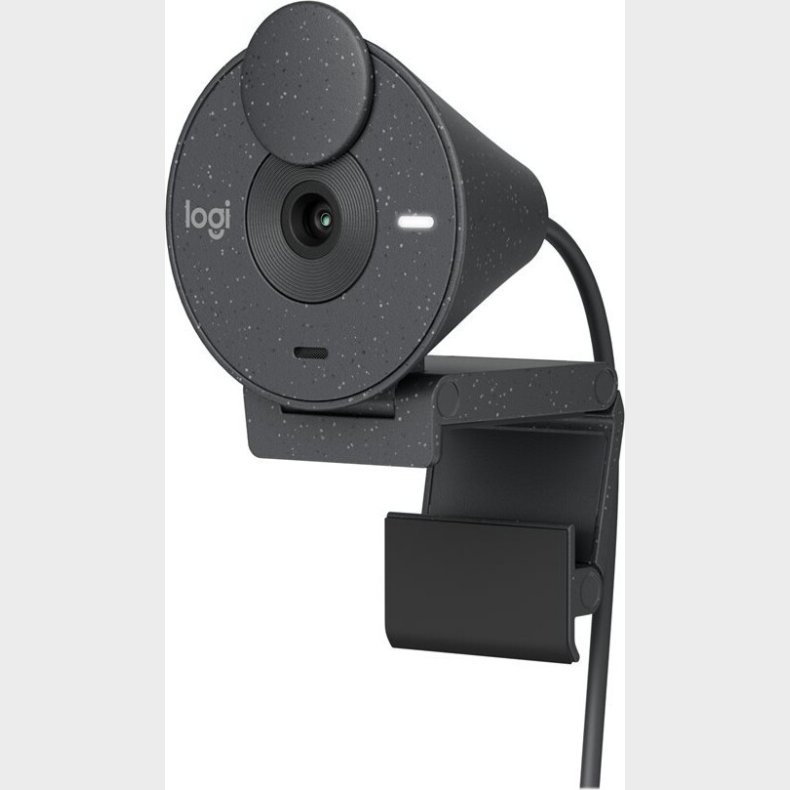 Logitech - Brio 300 - Full Hd Webcam - Graphite