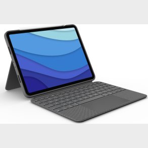 Logitech - Combo Touch Keyboard - Til Ipad Pro ( Nordic Layout )