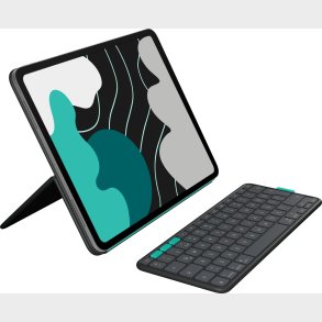 Logitech - Flip Folio Til Ipad Pro & Air 13'' - Graphite