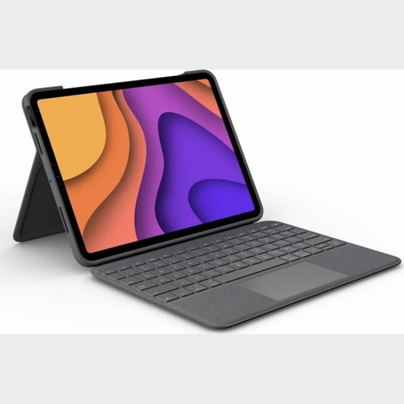 Logitech - Ipad Air 4 Cover - Folio Touch Med Tastatur - Gr