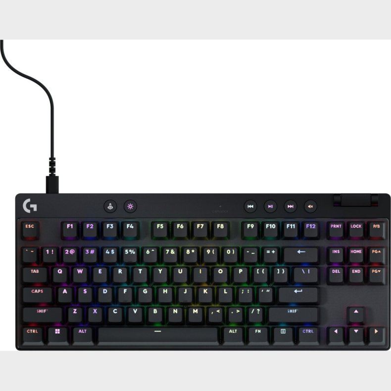 Logitech G - Pro X Tkl Rapid Tenkeyless Gaming Keyboard