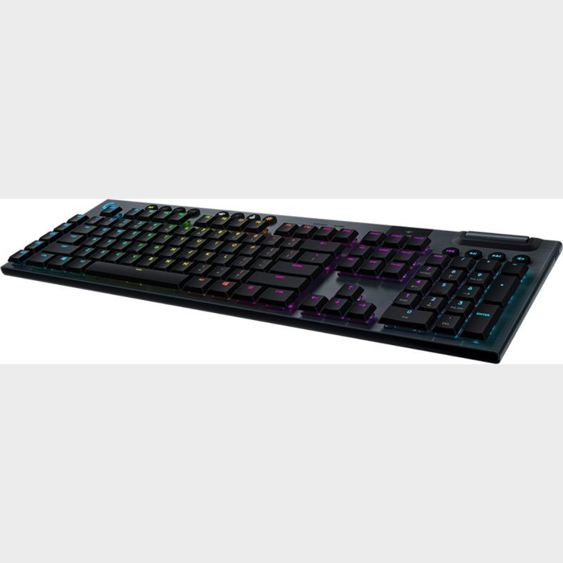 Logitech G915 - Lightspeed Tkl Tr�dl�s Gaming Tastatur - Nordisk - Sort