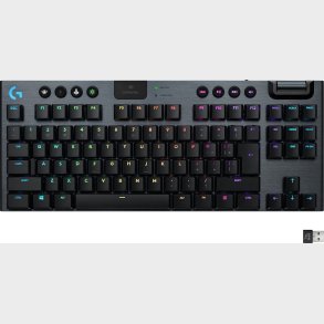 Logitech G915 Tkl Lightspeed - Tr�dl�s Rgb Gamer Tastatur - Sort