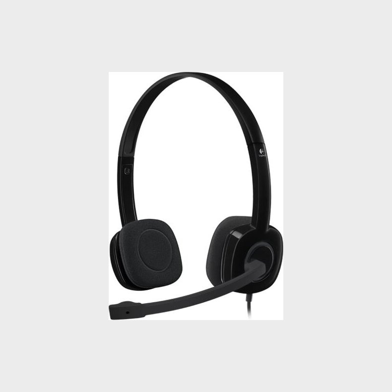 Logitech H151 - Stereo Headset Med Mikrofon