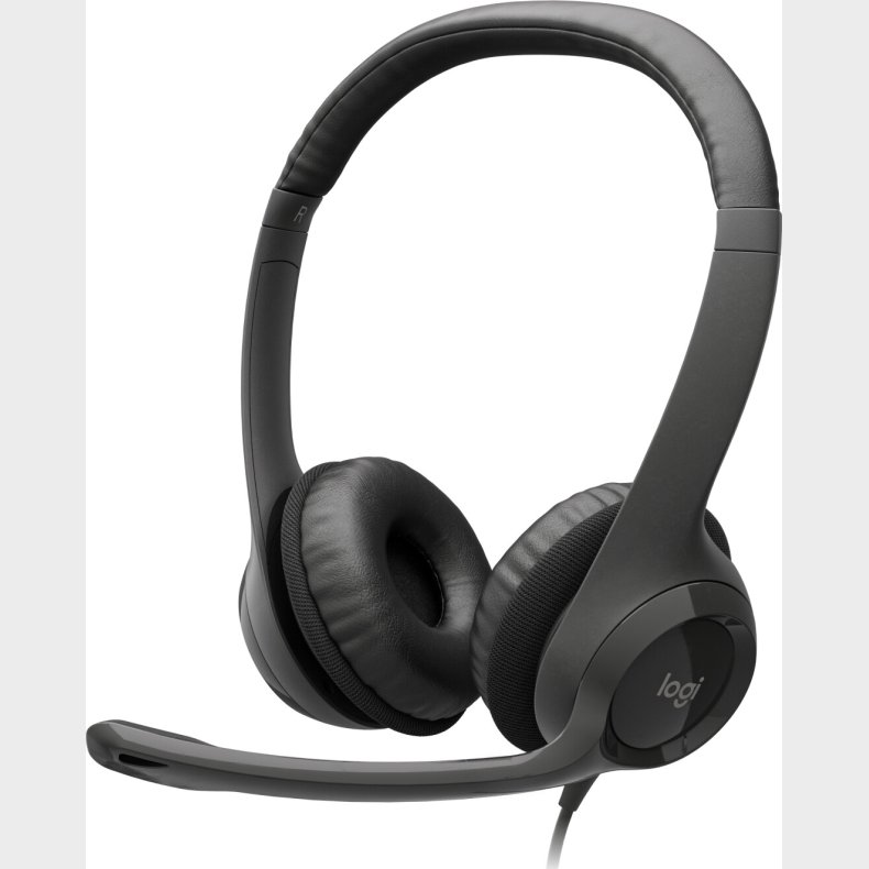 Logitech H390 - Usb Headset - Sort