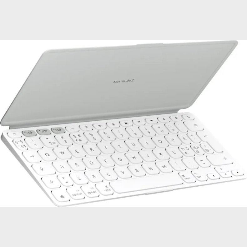 Logitech - Keys-to-go 2 - Bleg Gr� - Pan - Nordic