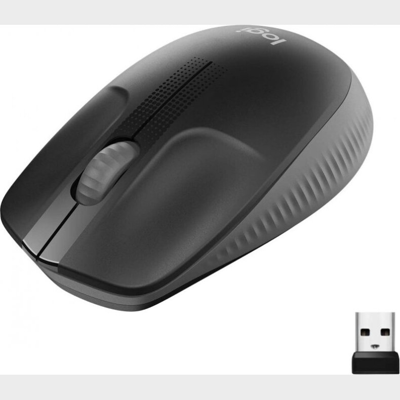 Logitech M190 - Tr�dl�s Mus - Optisk - 1000 Dpi - Sort