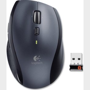 Logitech M705 - Tr�dl�s Mus - Gr� Sort