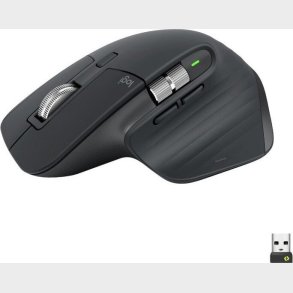 Logitech - Mx Master 3s Trdls Mus Med Quiet Click - Sort