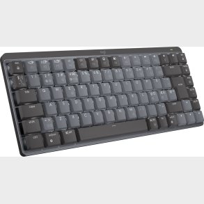 Logitech - Mx Mechanical Mini Tr�dl�s Tastatur - Nordisk - Sort