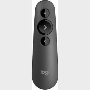 Logitech - R500s Laser Presentation Remote, Graphite