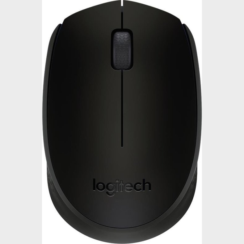 Logitech - Trdls Mus Med Usb Modtager - M171 - 1.000 Dpi - Sort