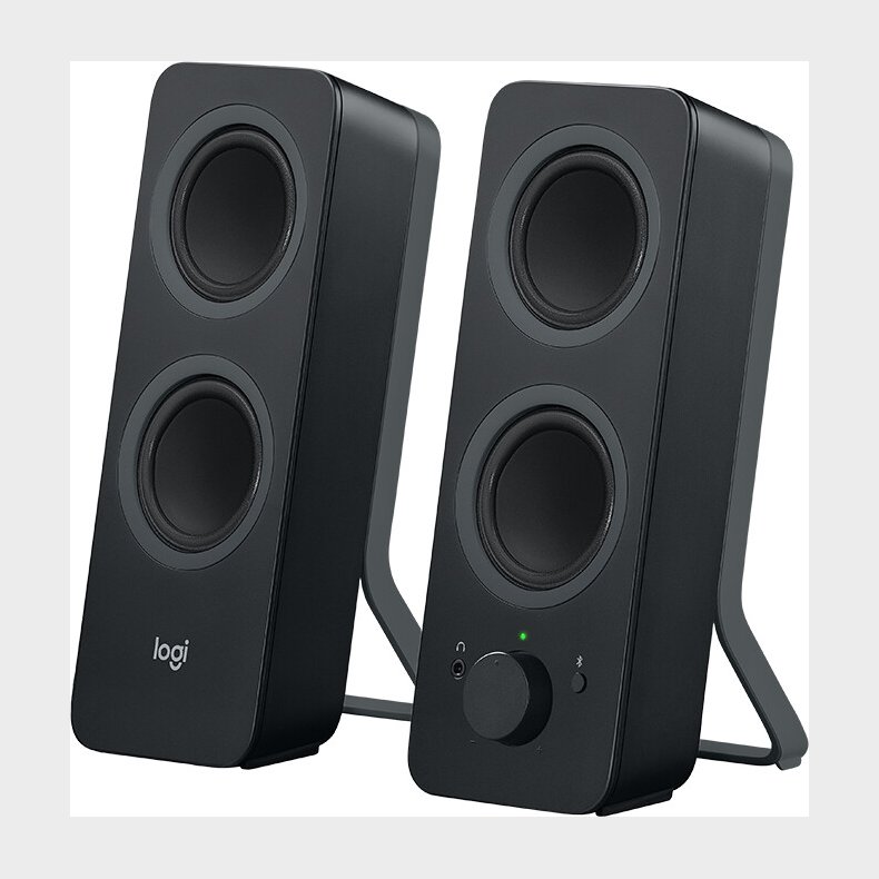Logitech - Z207 Bluetooth Computer Speakers, Black