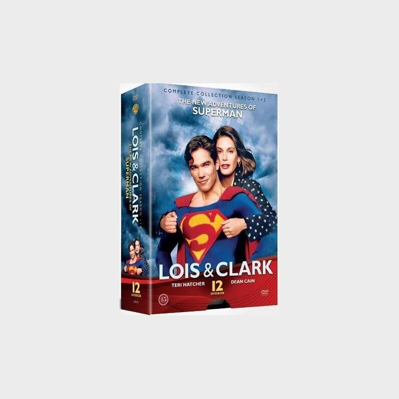 Lois And Clark - Sson 1+2 - DVD - Tv-serie