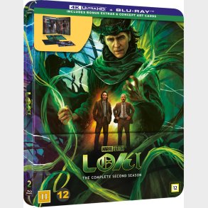 Loki - S�son 2 -  Steelbook - 4K Blu-Ray - Tv-serie