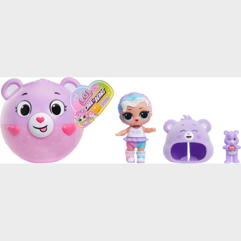L.o.l. Surprise! - Care Bear Tot Dukker - Flere Varianter I Pdq